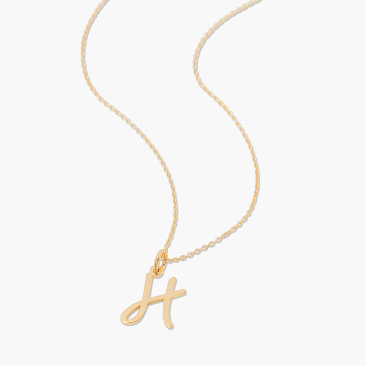 Nella Initial Pendant