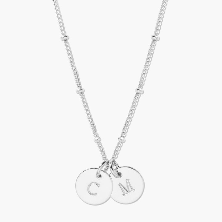 Madeline Two Initial Pendant
