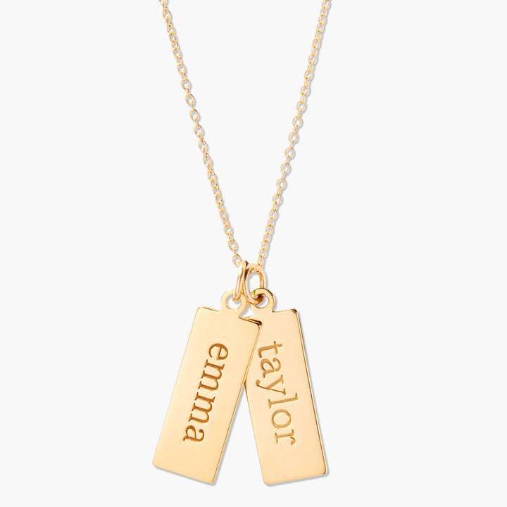 Addison Two Name Pendant