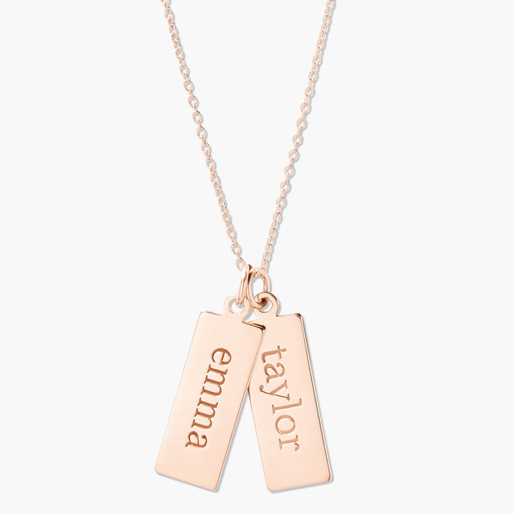 Addison Two Name Pendant