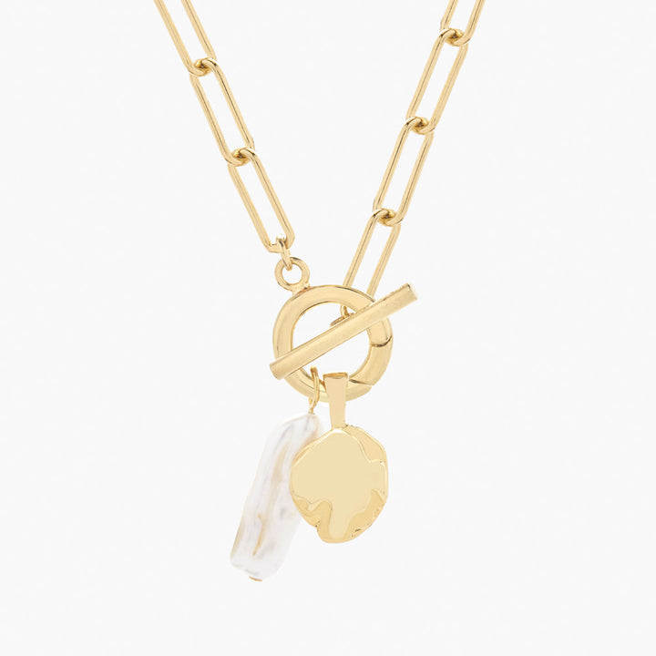 Colette Charm Toggle Necklace