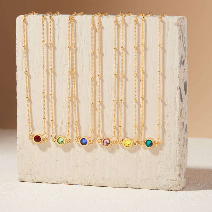 Jules Birthstone Necklace