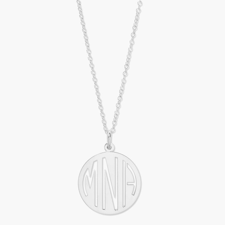 Faye Monogram Pendant