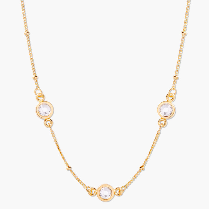 Jules Three Birthstone Necklace