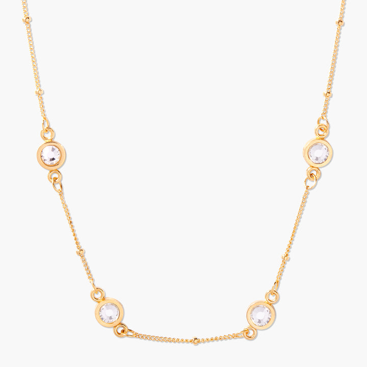 Jules Four Birthstone Necklace