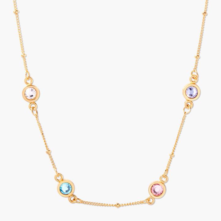 Jules Four Birthstone Necklace