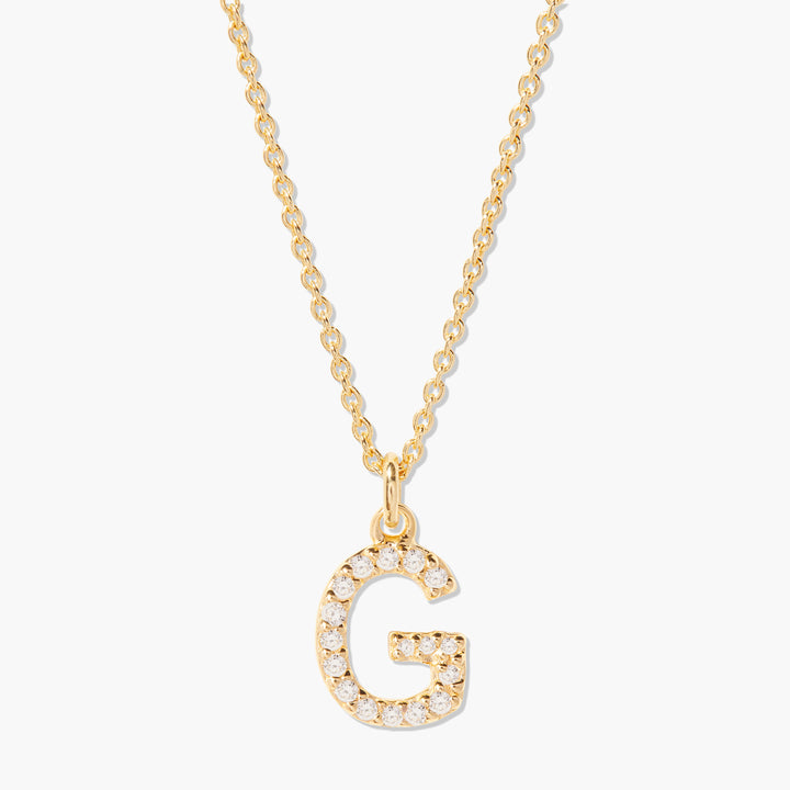 Blaire Diamond Initial Pendant