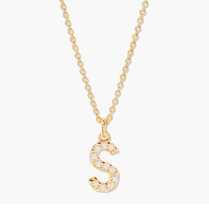 Blaire Diamond Initial Pendant