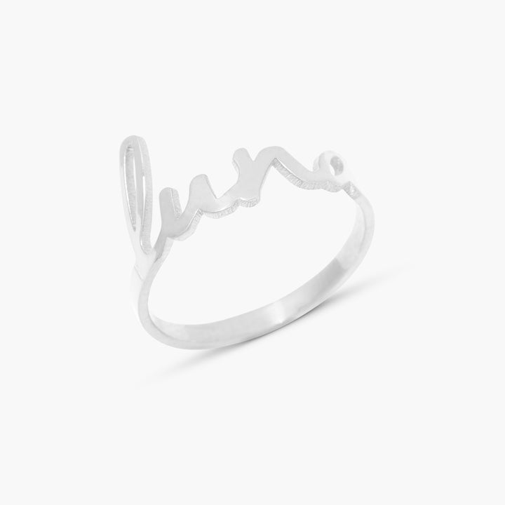 Nella Nameplate Ring