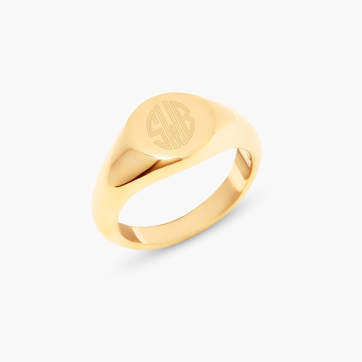 Claire Petite Signet Ring