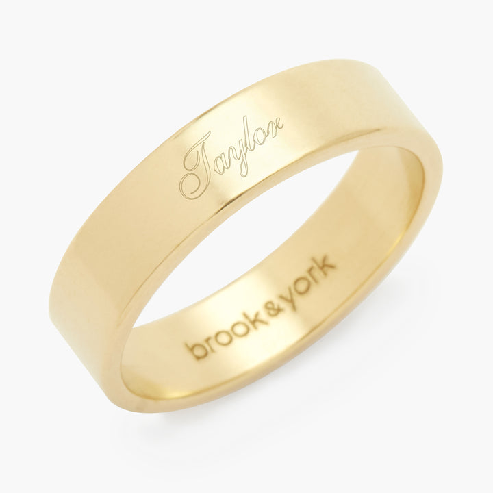 Aria Name Ring