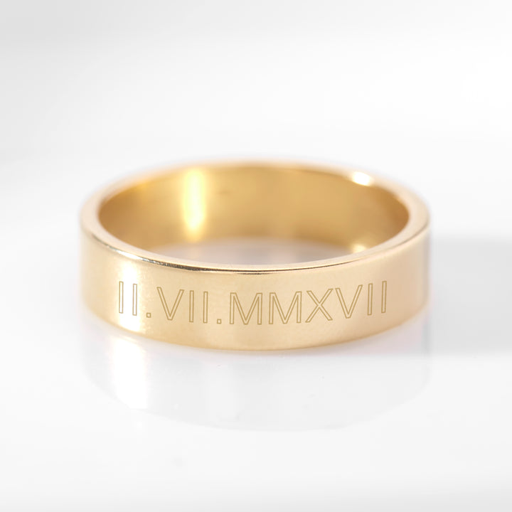 Aria Roman Numeral Ring