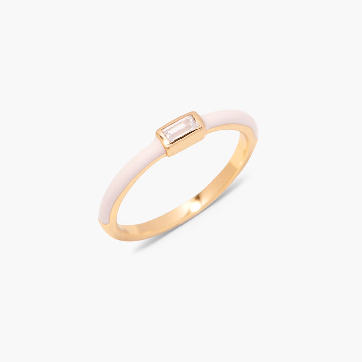 Posie Enamel Ring