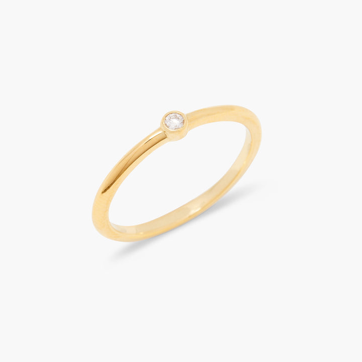 Coco Gold Vermeil Diamond Ring