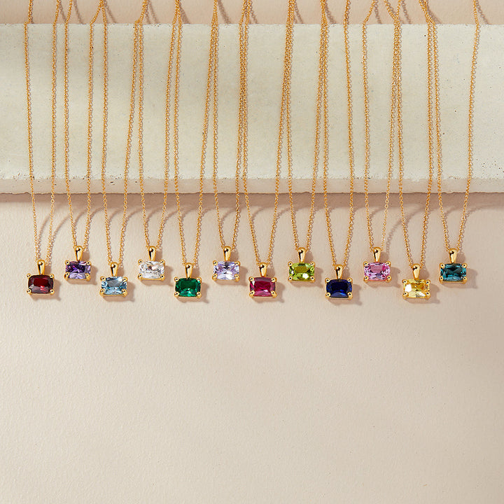 Emilia Birthstone Pendant