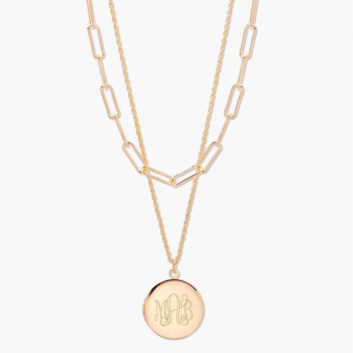 Isla Locket Layering Set