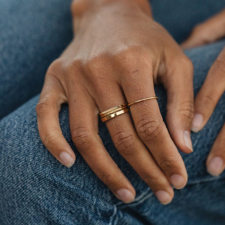 Ivey Extra Thin Ring Set