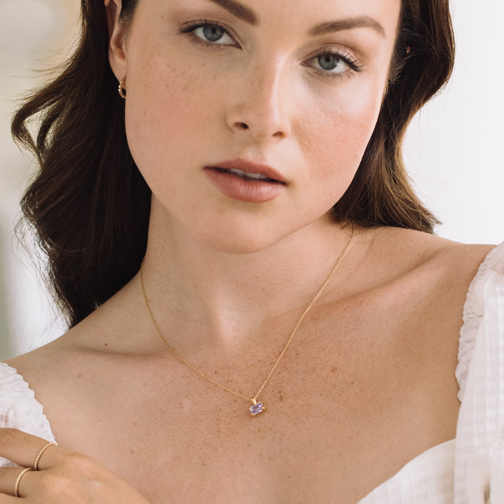 Emilia Birthstone Pendant