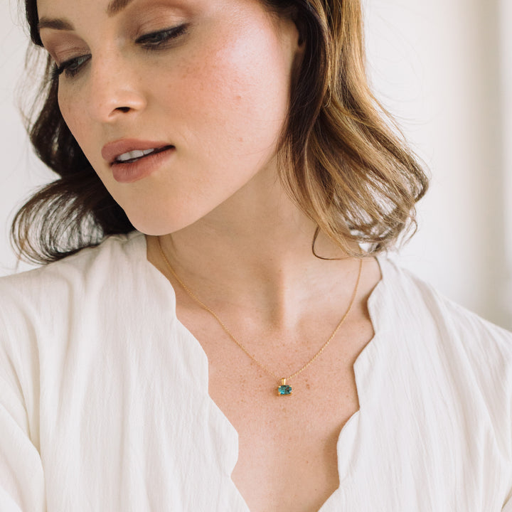 Emilia Birthstone Pendant