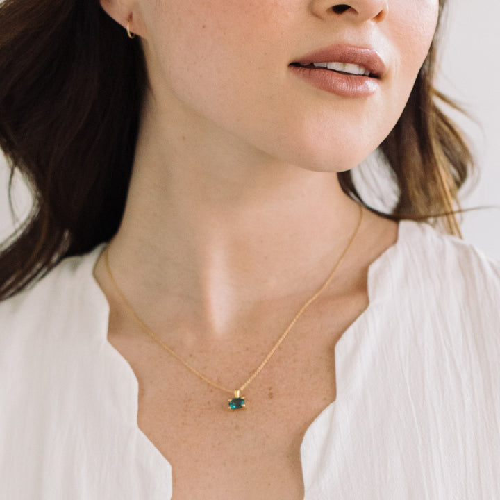 Emilia Birthstone Pendant