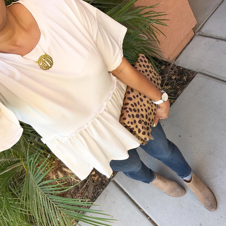 Fulton Classic Monogram Necklace