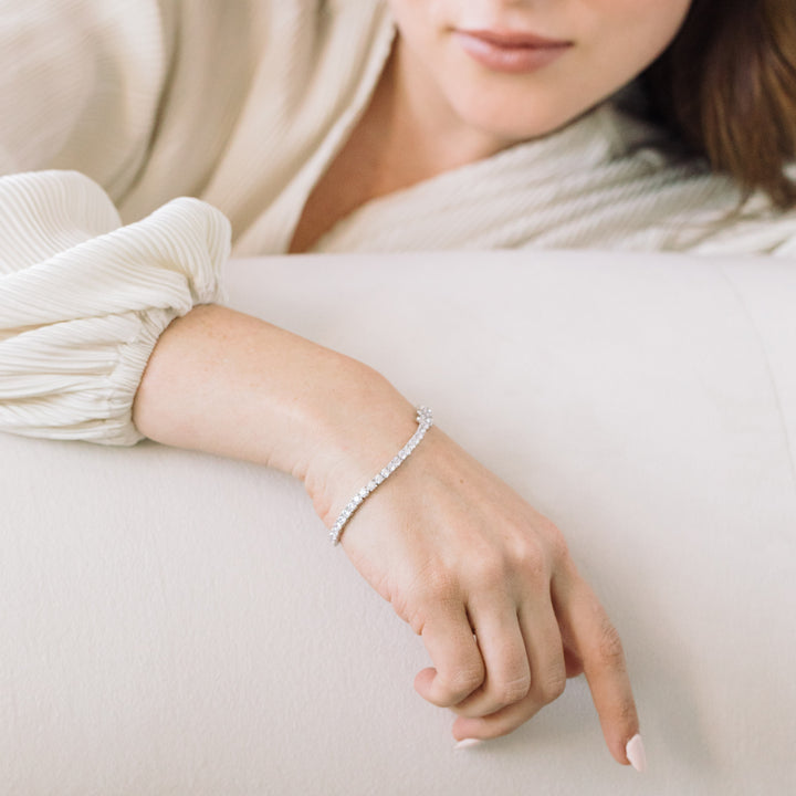 Isabella Vermeil Tennis Bracelet