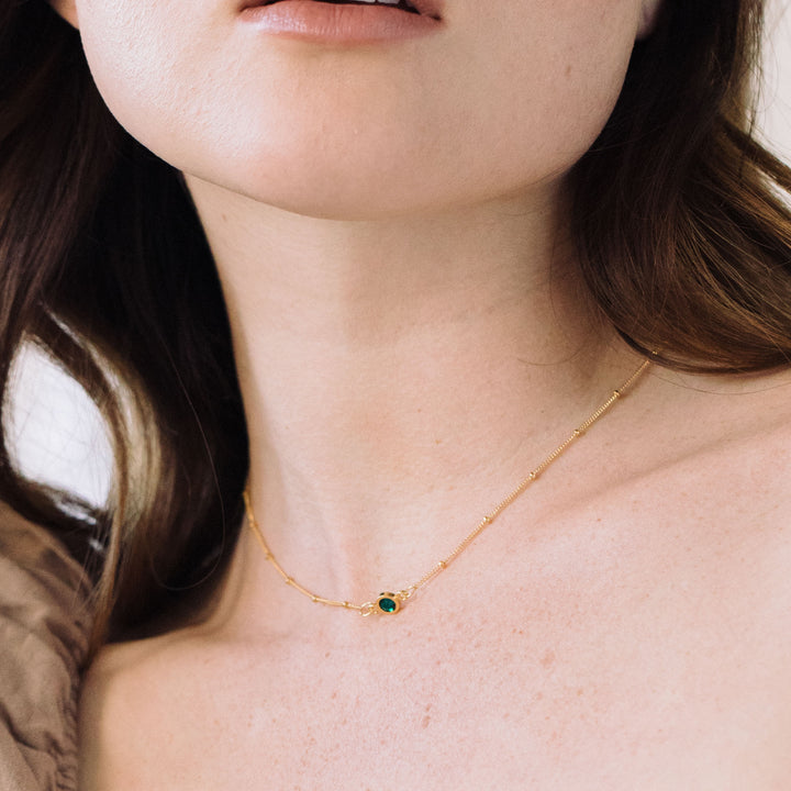 Jules Birthstone Necklace