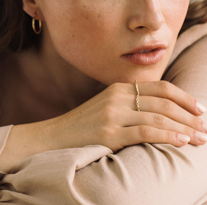 Liv 14K Gold Ring