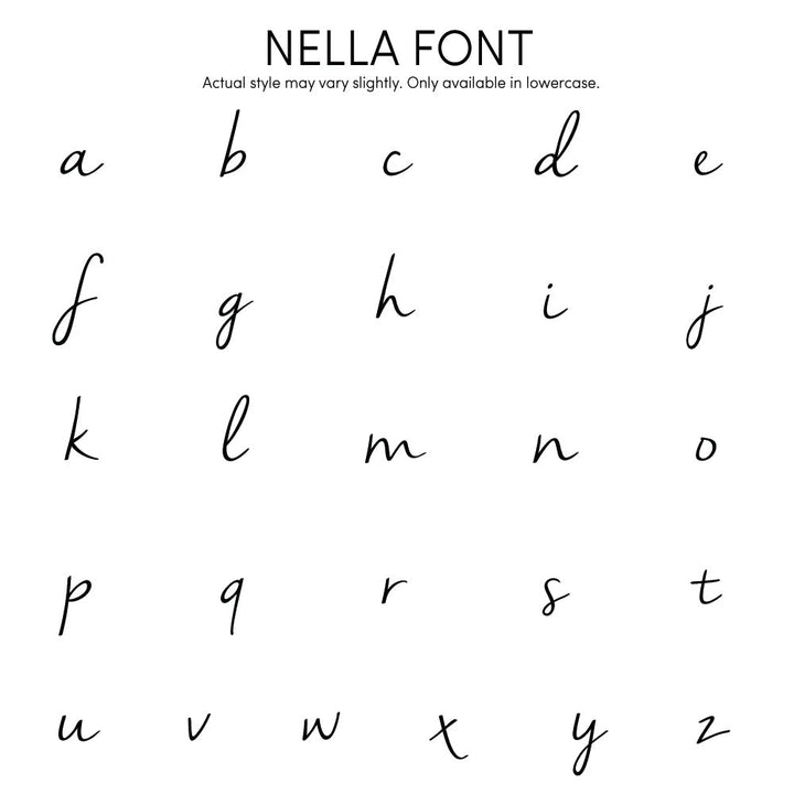 Nella Initial Earrings