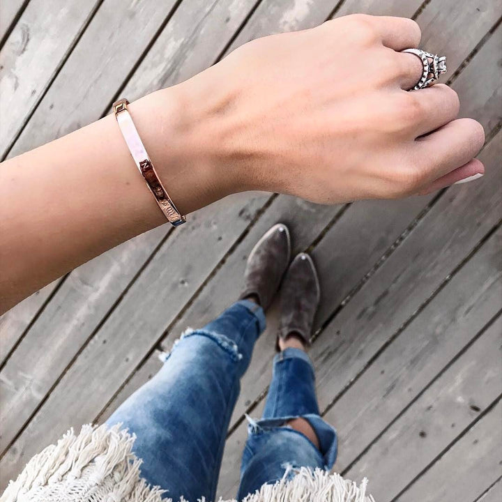 Coordinate Cuff Bracelet