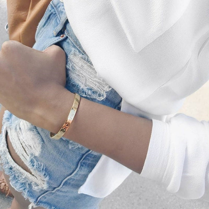 Coordinate Cuff Bracelet