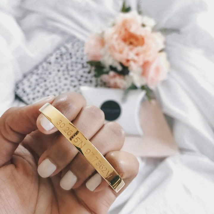 Coordinate Cuff Bracelet