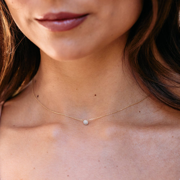 Marlow 14k Gold Diamond Necklace