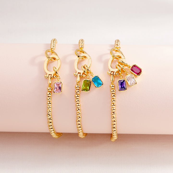 Mackenzie Stacking Birthstone Bracelet