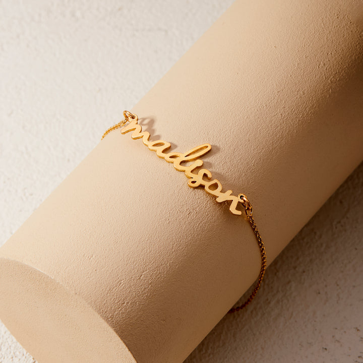 Nella Nameplate Bracelet