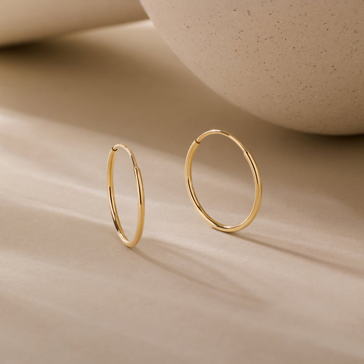 Cleo 14K Gold Hoops