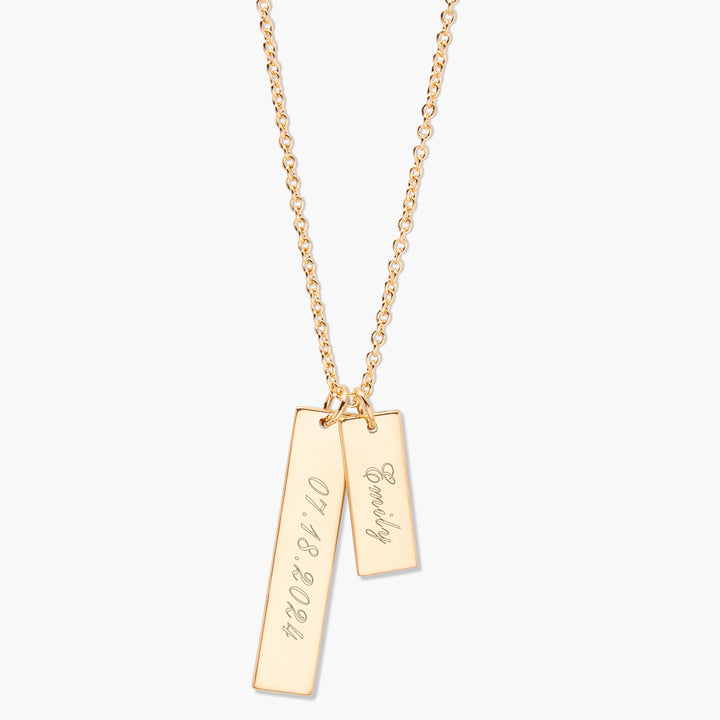 Double Bar Necklace