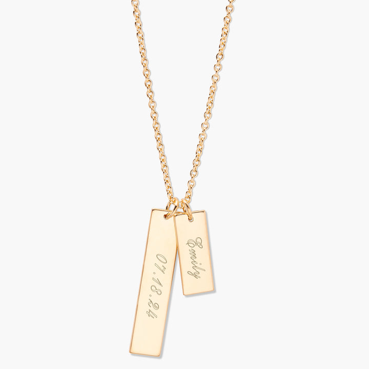 Double Bar Necklace