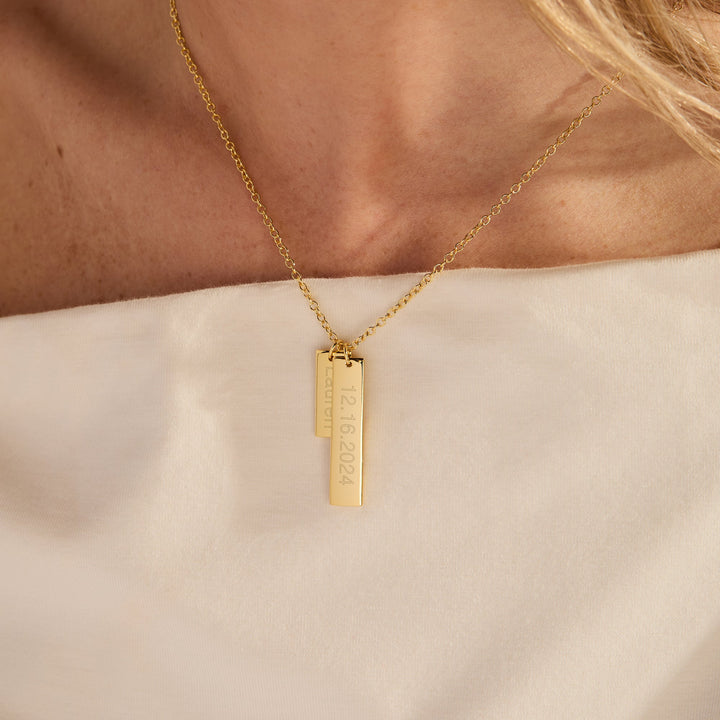 Double Bar Necklace