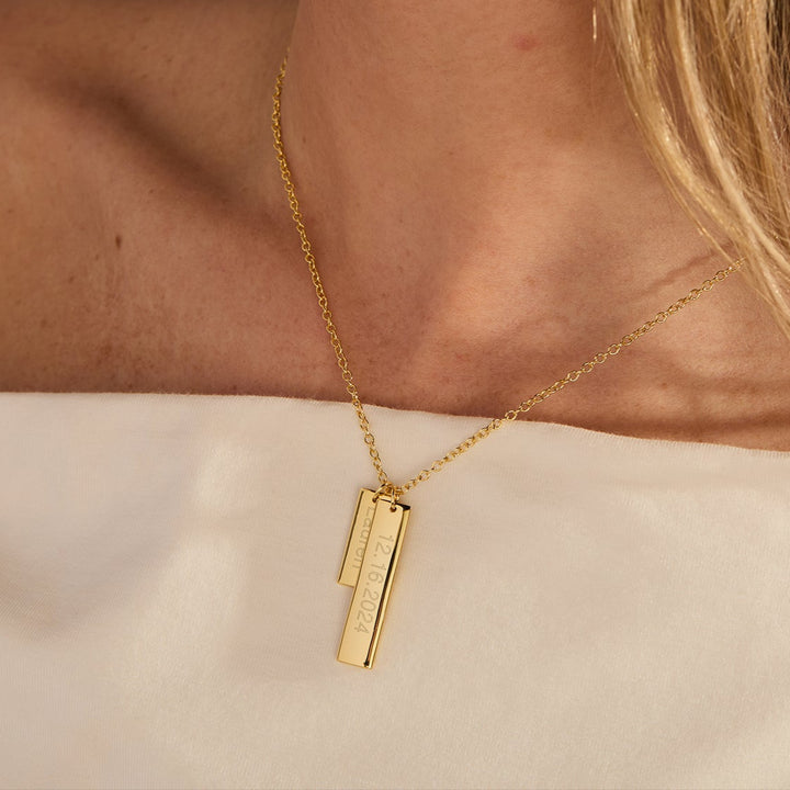 Double Bar Necklace