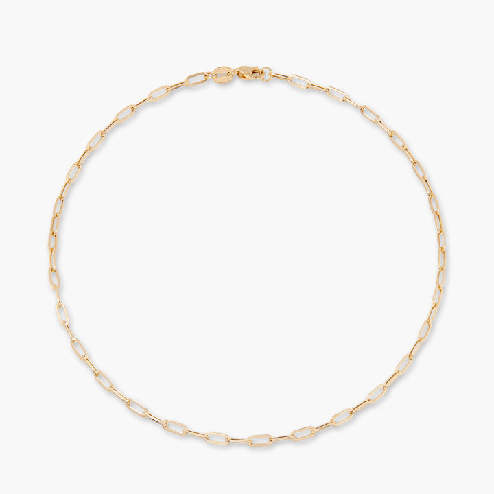 Colette Mini 14K Gold Anklet