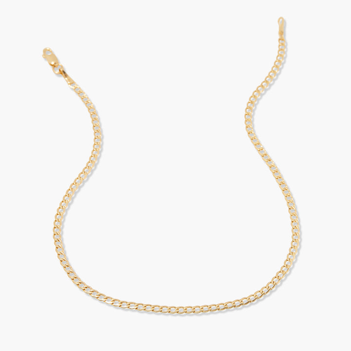 Ella Mini 14K Gold Anklet