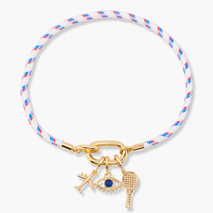 Kai White Charm Anklet
