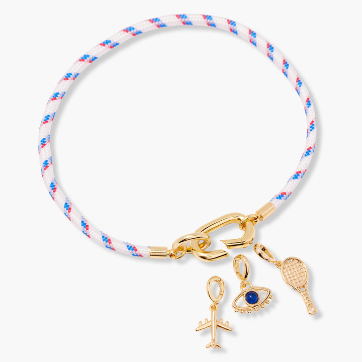 Kai White Charm Anklet