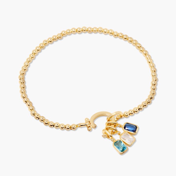 Mackenzie Three Birthstone Bracelet