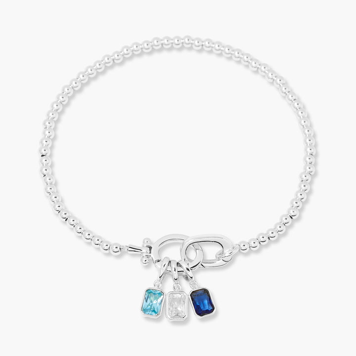 Mackenzie Three Birthstone Bracelet
