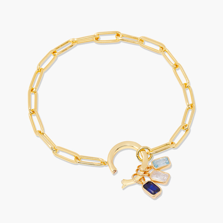 Colette Three Birthstone Bracelet