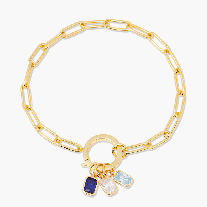 Colette Three Birthstone Bracelet