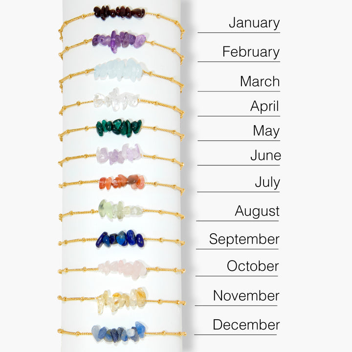 Alex Birthstone Bracelet