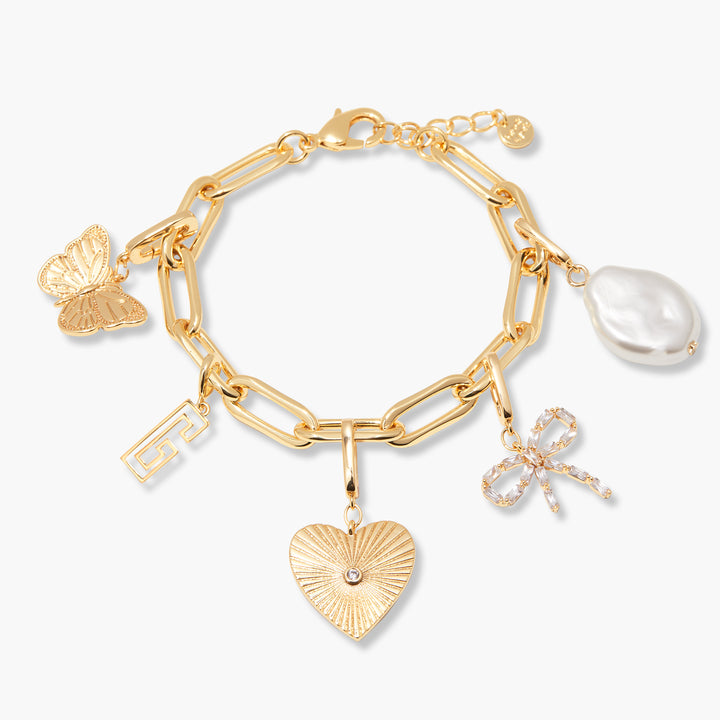 Cami Initial Charm Bracelet